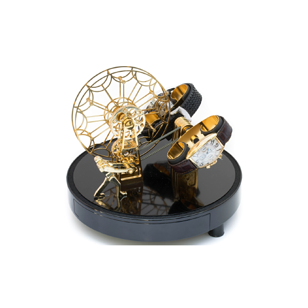 Kunstwinder Ferris Wheel Gold Double Watch Winder